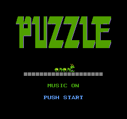 Puzzle (USA) (Unl) Title Screen